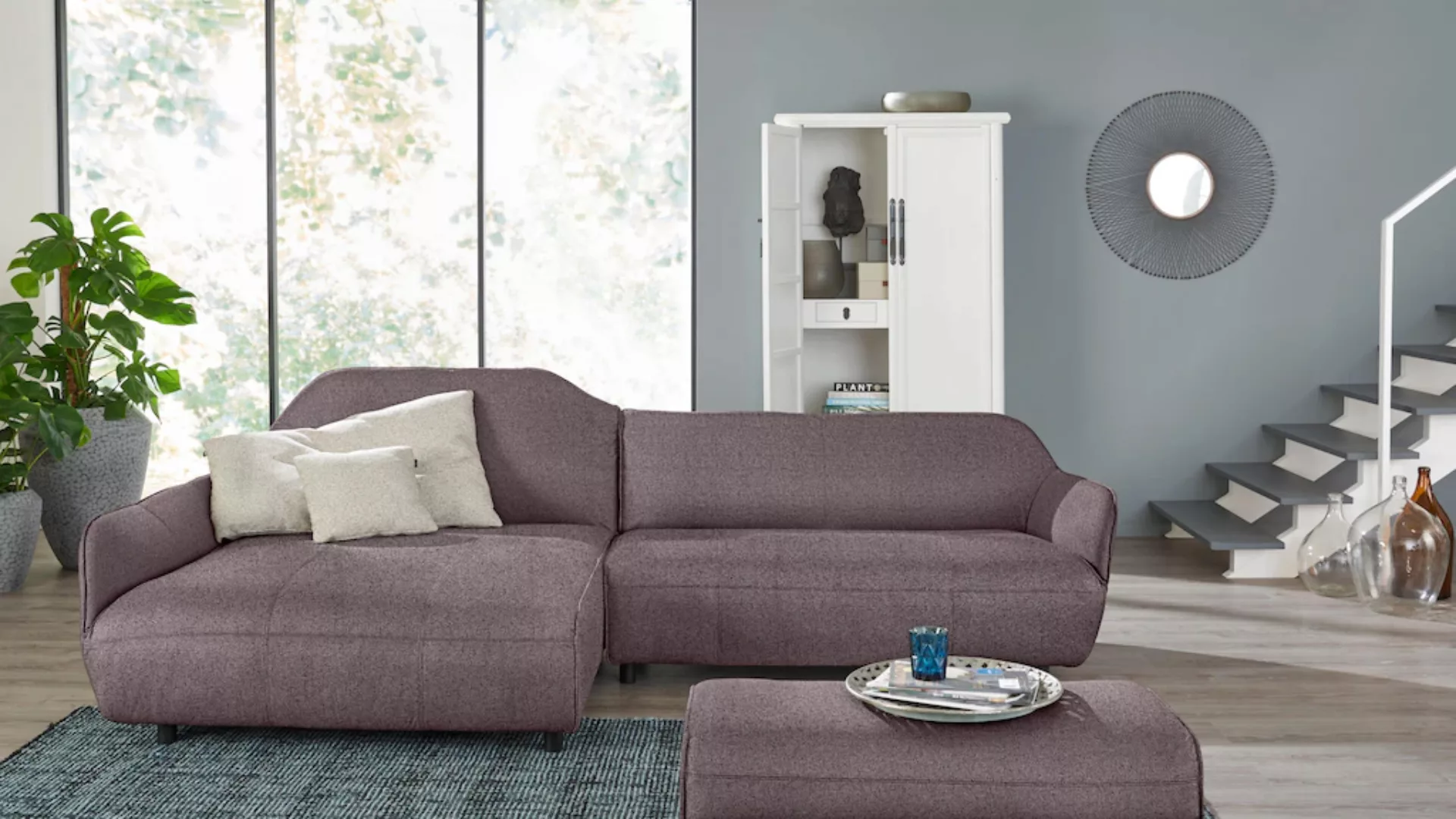 Creation BY ROLF BENZ Ecksofa "CR.480, Designecksofa, L-Form", Wahlweise au günstig online kaufen