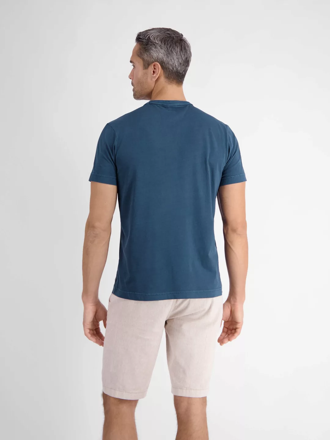 LERROS T-Shirt "LERROS T-Shirt mit Brust-Print" günstig online kaufen