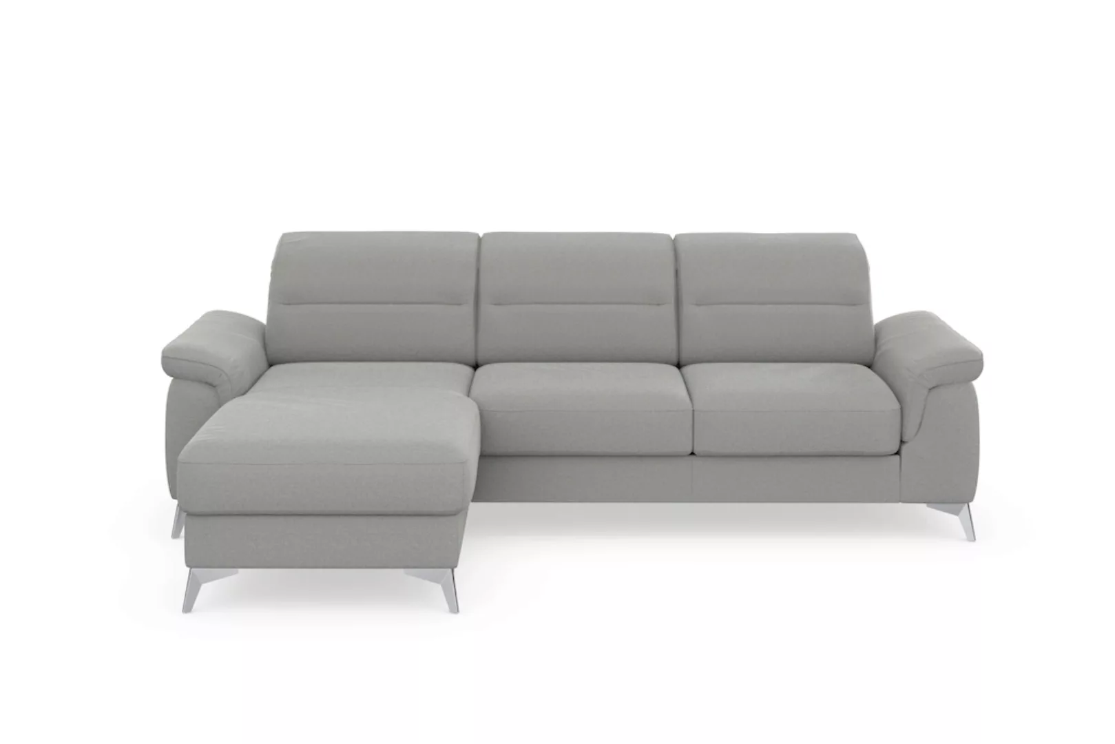 sit&more Ecksofa »Sinatra L-Form«, mit Recamiere, optinal mit Kopfteilverst günstig online kaufen