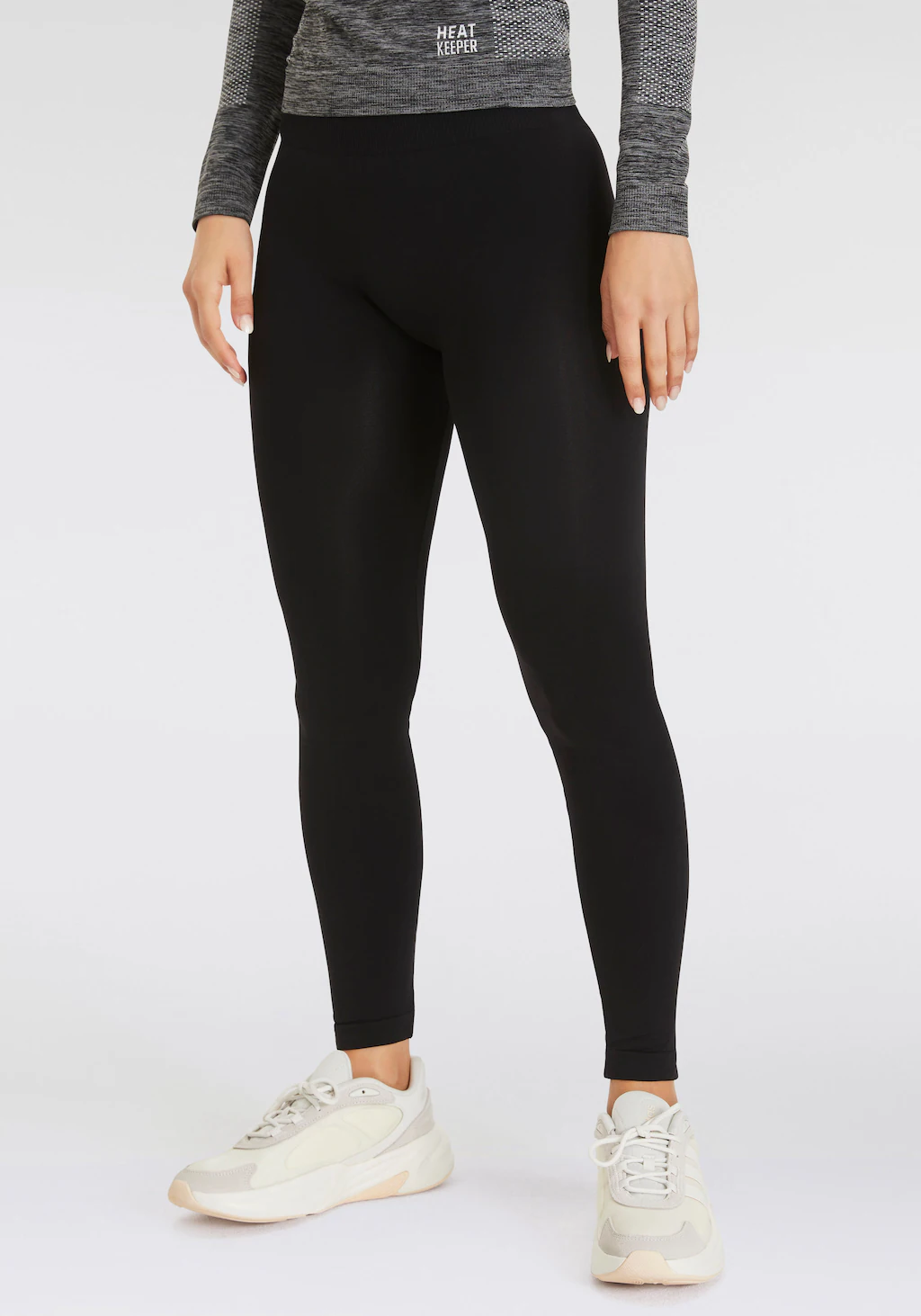 Sarlini Leggings, (2er Pack), blickdicht und mit hohem Bund günstig online kaufen