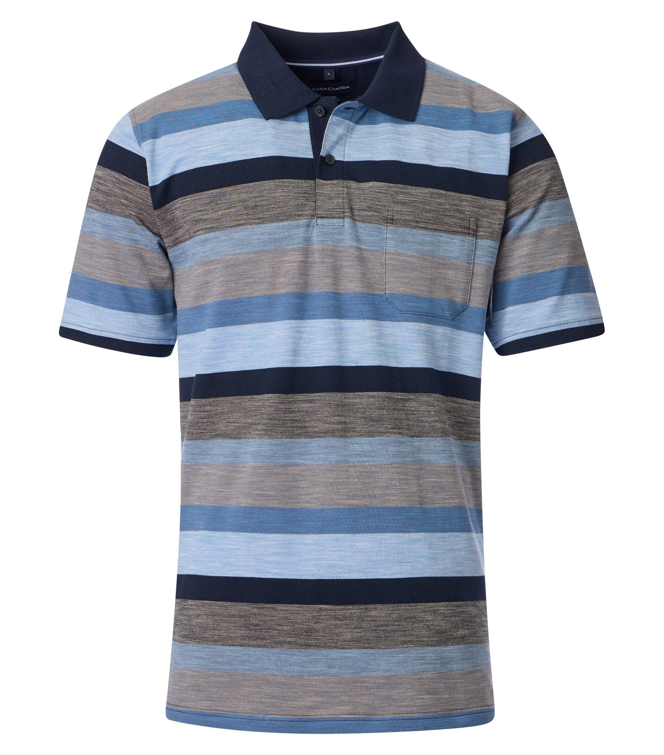 CASAMODA Poloshirt "CASAMODA Polo-Shirt uni" günstig online kaufen