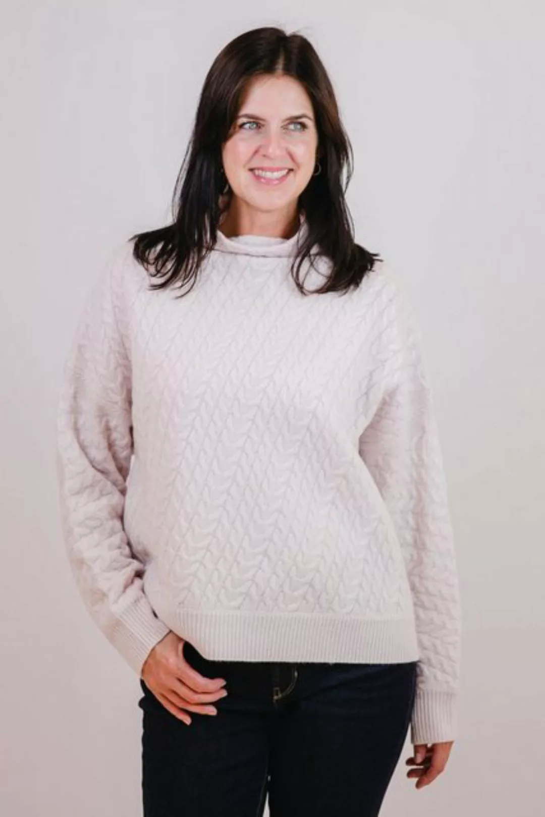 CATNOIR Wollpullover Pullover Catnoir creme günstig online kaufen