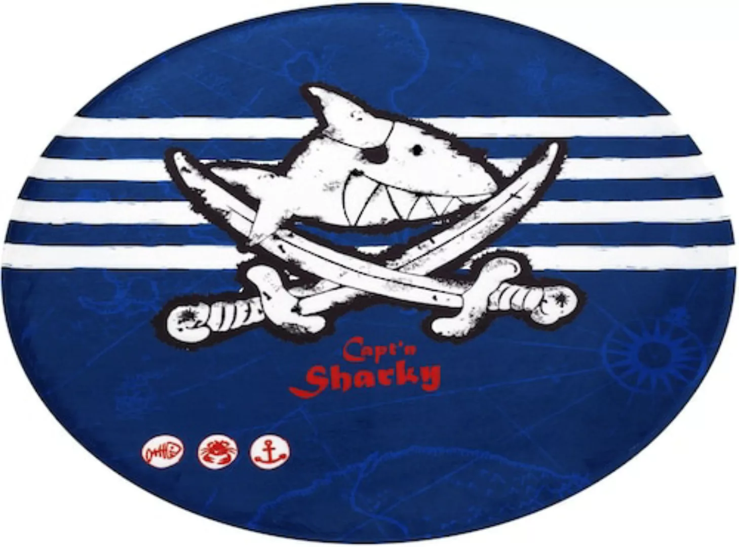 Capt`n Sharky Kinderteppich »SH-313«, rund günstig online kaufen