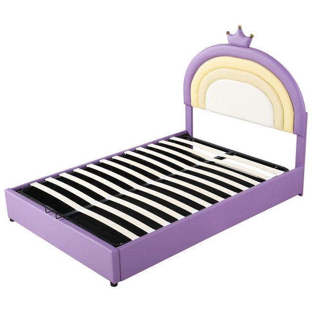 NMonet Polsterbett Kinderbett (höhenverstellbares Kopfteil), Doppelbett, mi günstig online kaufen