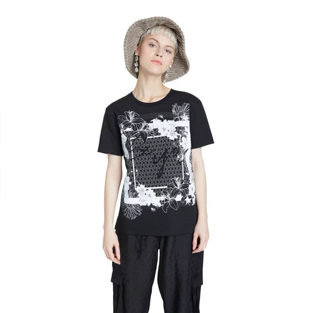 Desigual Arizona Kurzärmeliges T-shirt XS Black günstig online kaufen