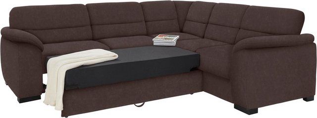 sit&more Ecksofa "Montego L-Form", wahlweise mit Bettfunktion und Schubkast günstig online kaufen