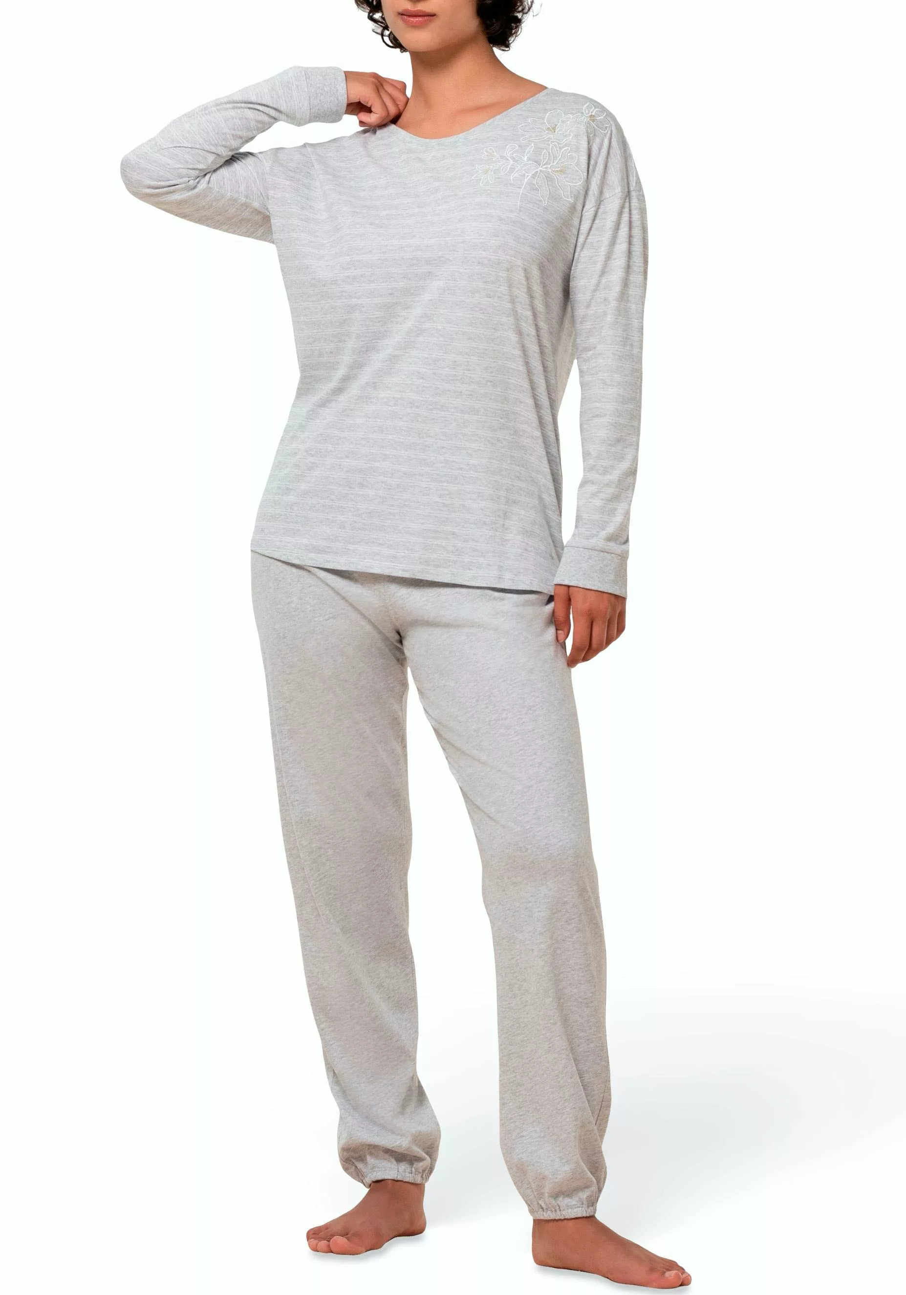 Triumph Pyjama "Sets PK LSL 10 X", (2 tlg.), Damen-Schlafanzug, gestreift günstig online kaufen