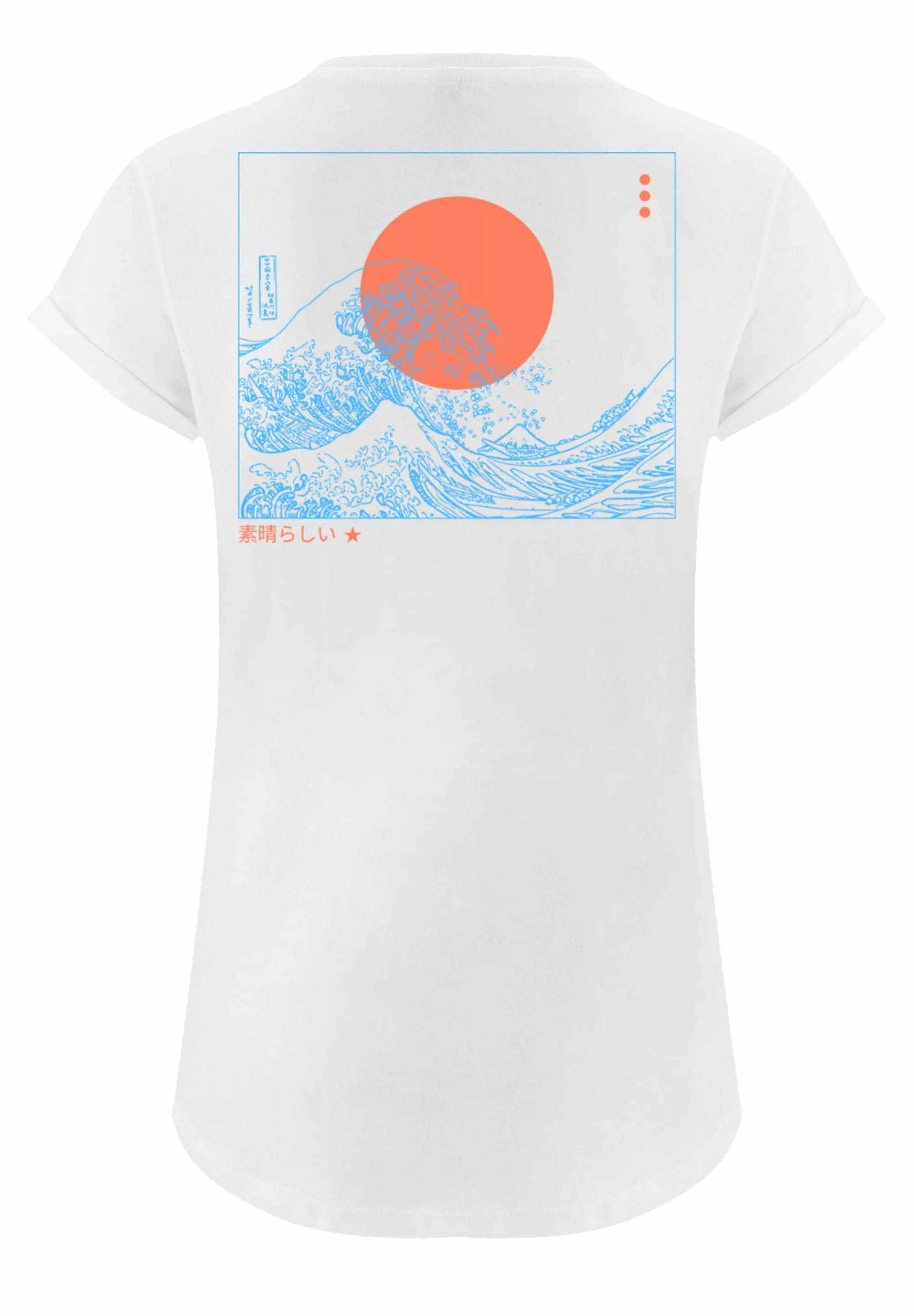 F4NT4STIC T-Shirt "Kanagawa Welle Japan Welle", Print günstig online kaufen