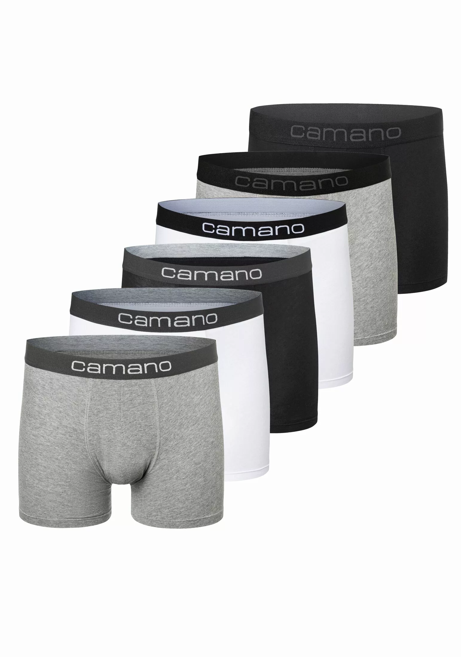 Camano Boxershorts "Boxershorts Unterhosen Herren elastischer Gummibund ohn günstig online kaufen