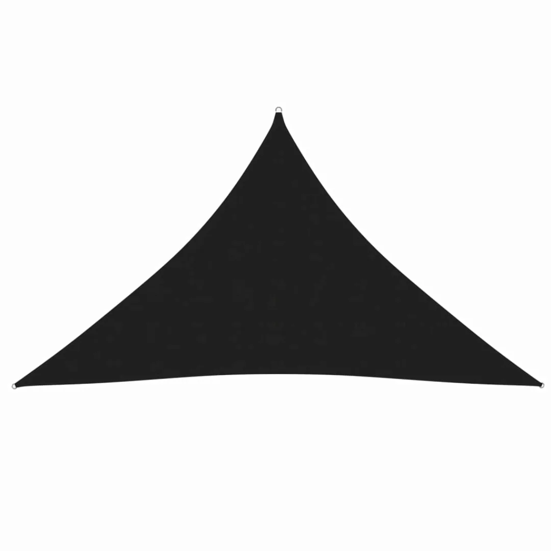 Sonnensegel Oxford-gewebe Dreieckig 3,5x3,5x4,9 M Schwarz günstig online kaufen