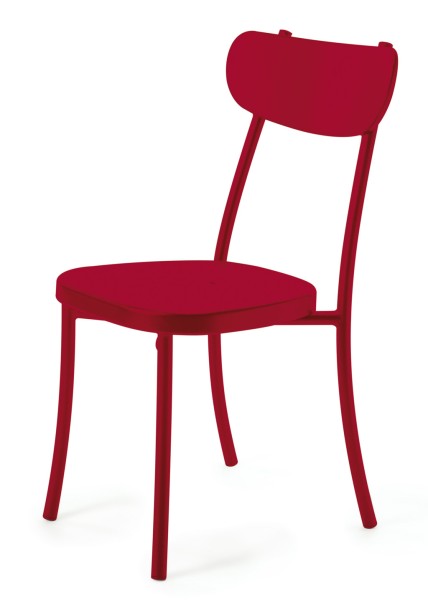 Outdoor-Stuhl Miami rot günstig online kaufen