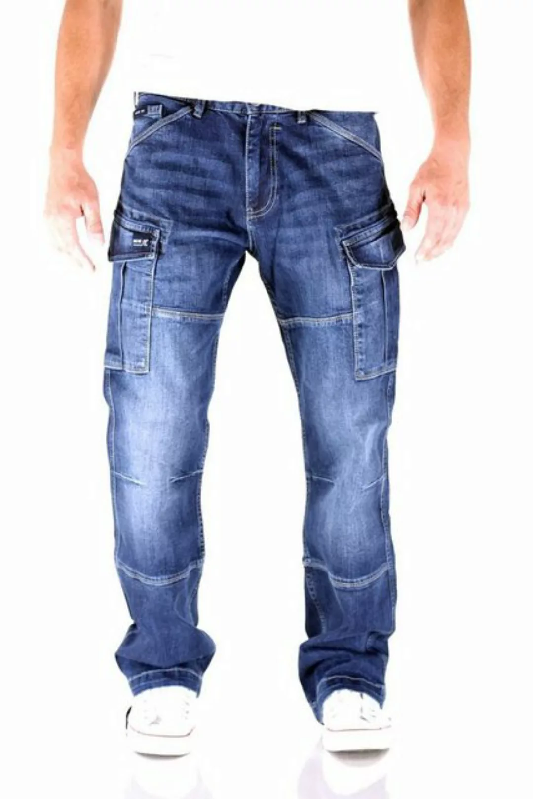 Big Seven Cargojeans Big Seven Brian Dark Aged Cargo Herren Jeans Hose günstig online kaufen