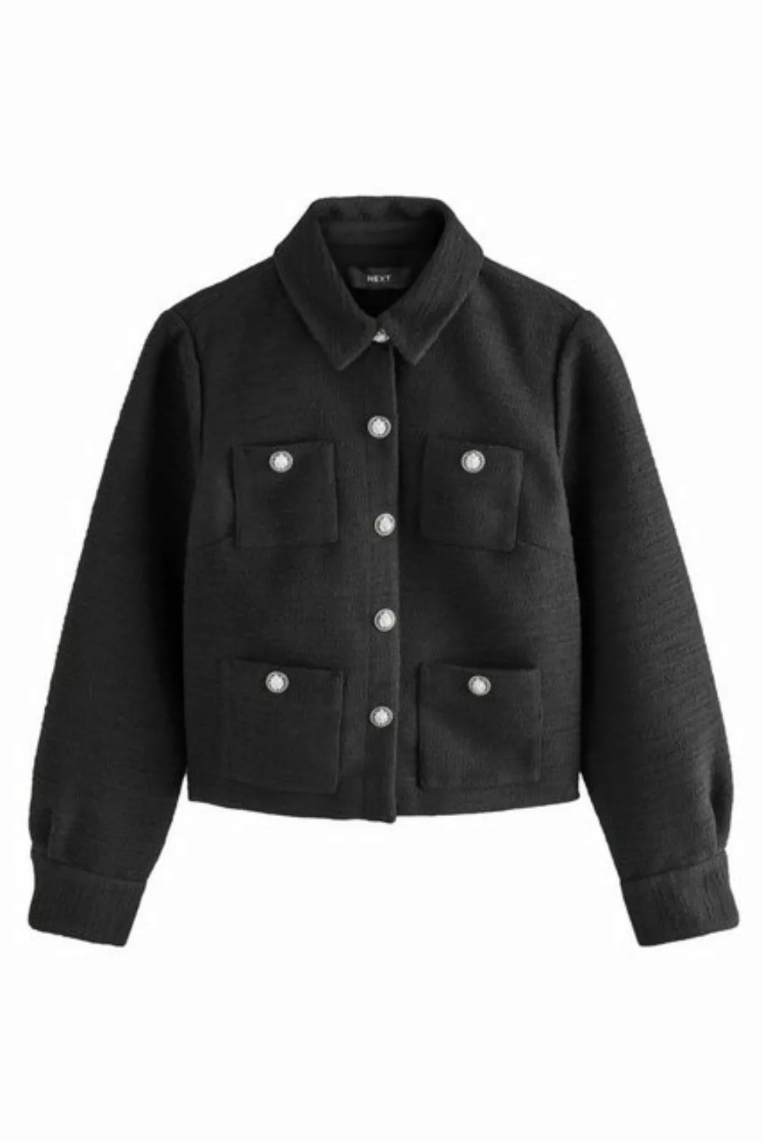 Next Bouclèjacke Hemdjacke aus Bouclé zum Knöpfen – Petite (1-St) günstig online kaufen