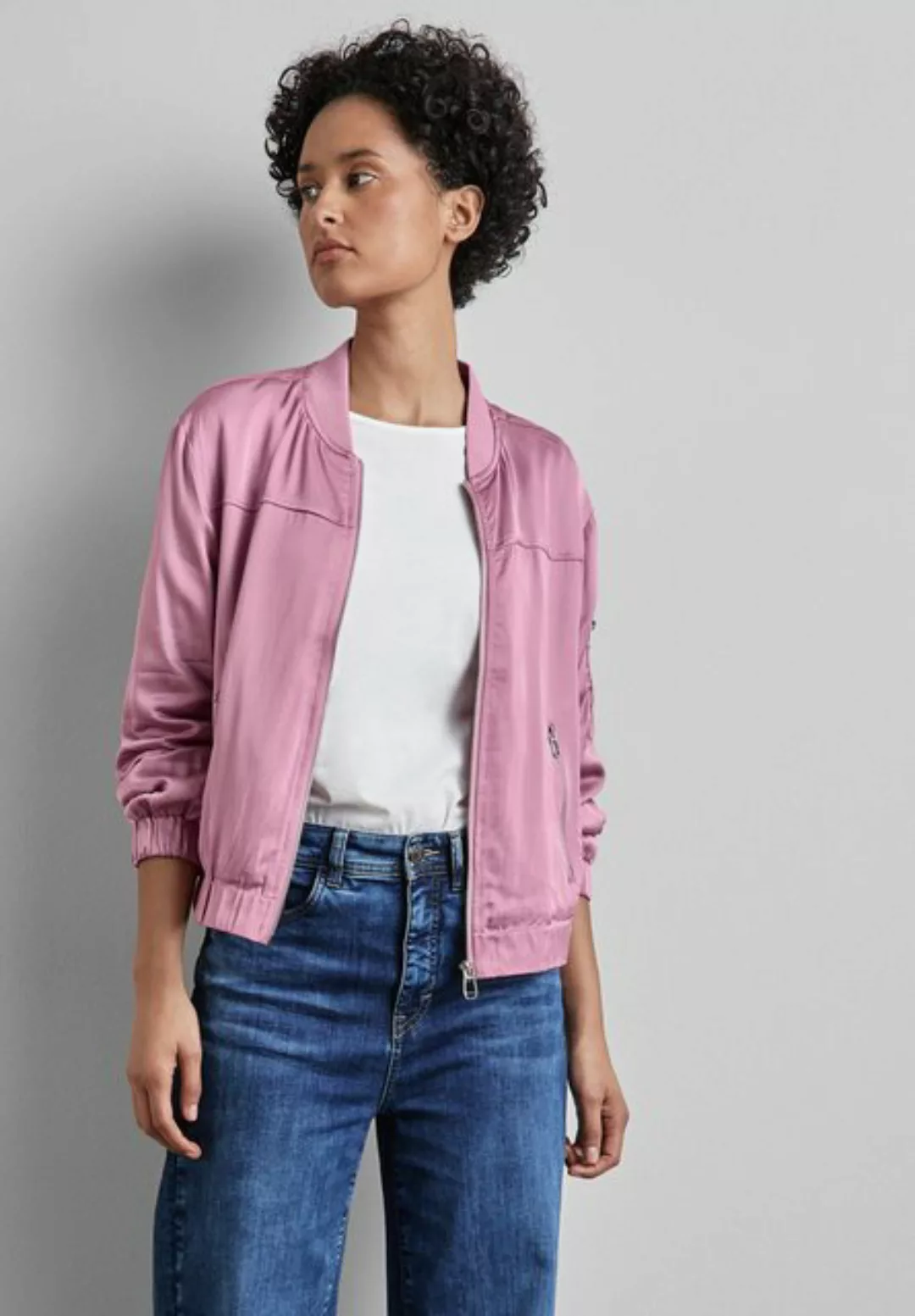 STREET ONE Blouson aus softer Viskose günstig online kaufen