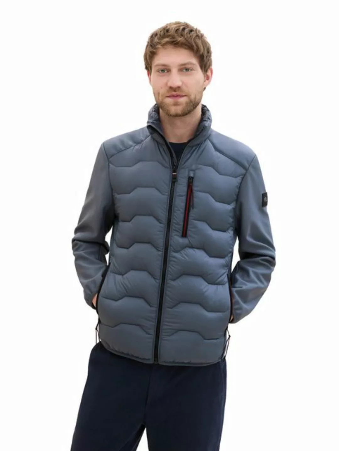 TOM TAILOR Hybridjacke mit Stehkragen günstig online kaufen