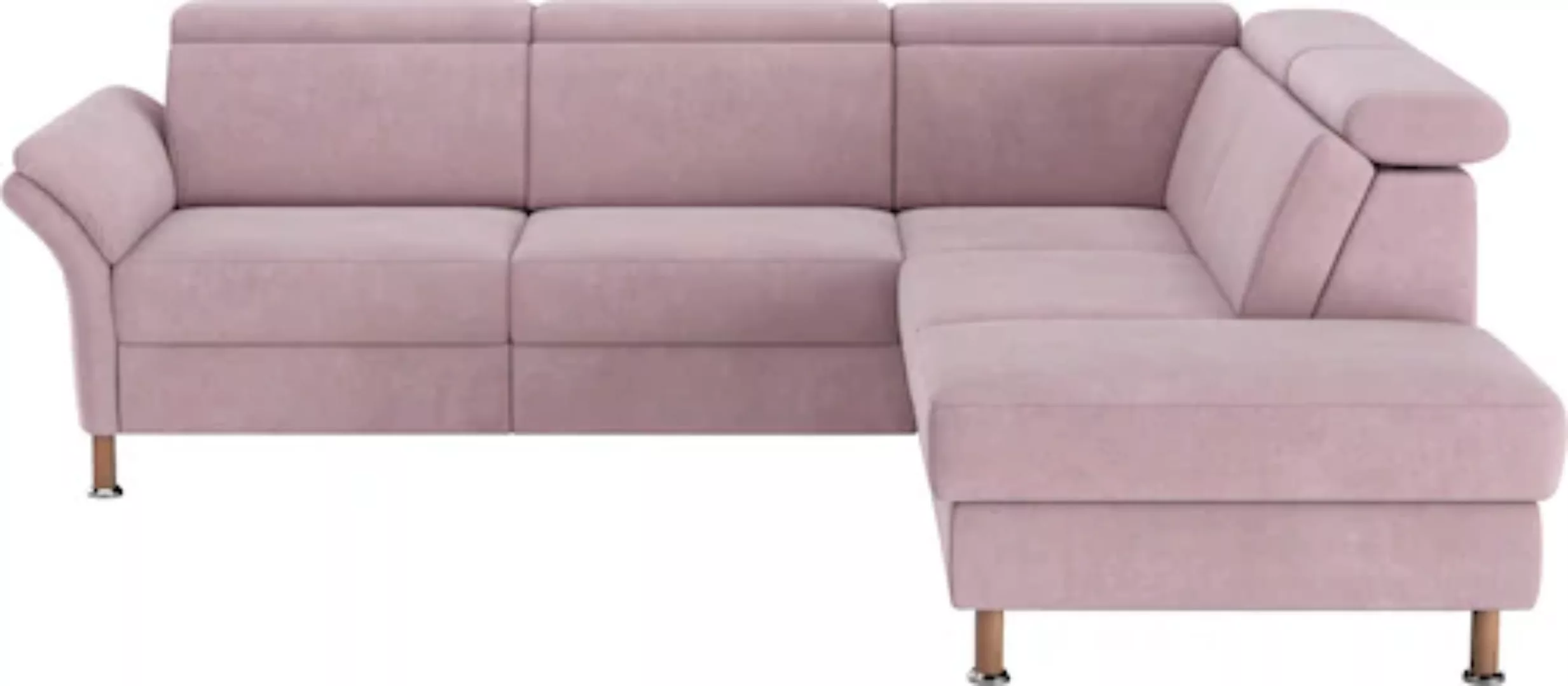 Home affaire Ecksofa »Calypso L-Form«, mit Relaxfunktion motorisch im Sofa günstig online kaufen