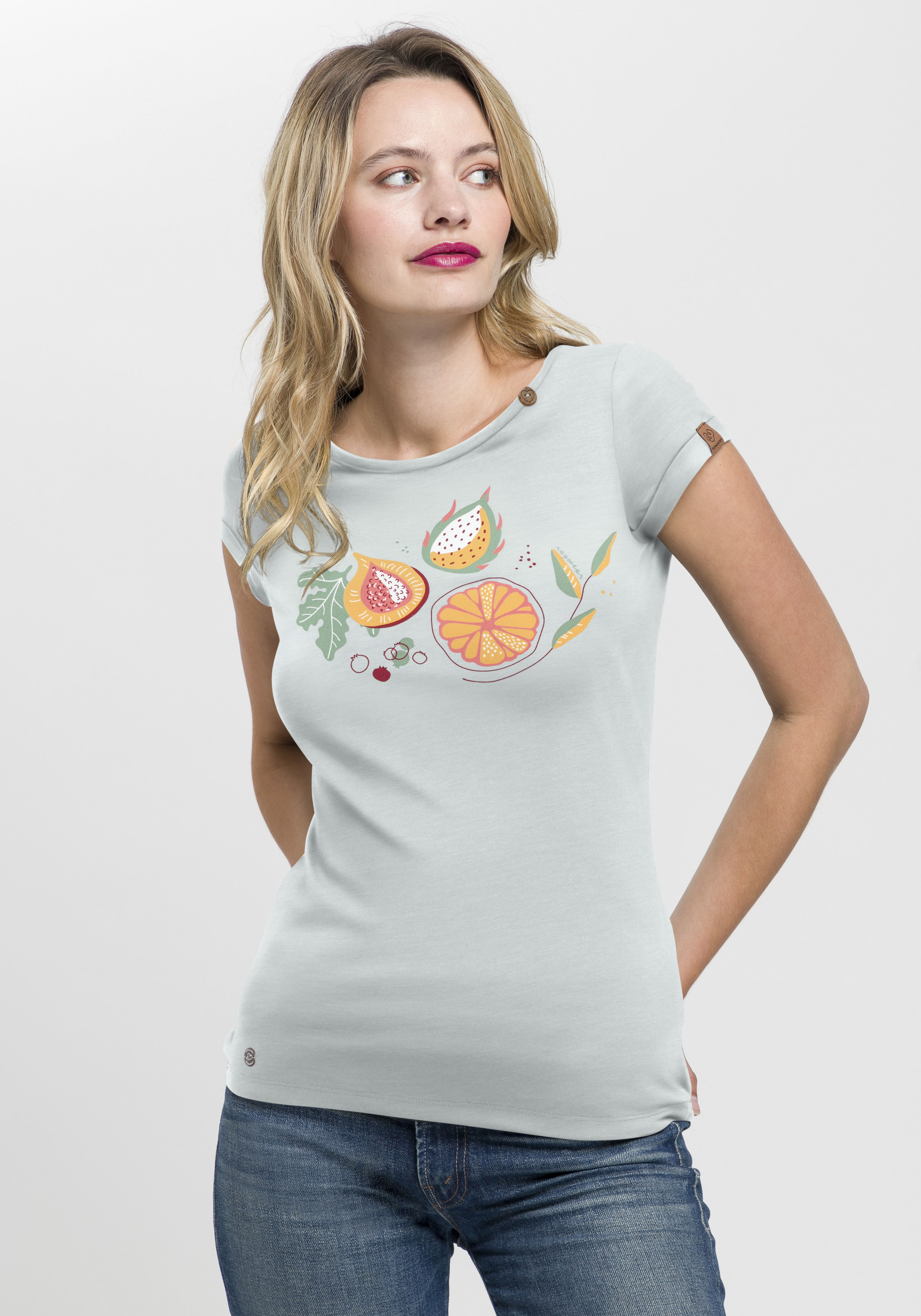 Ragwear T-Shirt MINT PRINT mit Front-Print günstig online kaufen