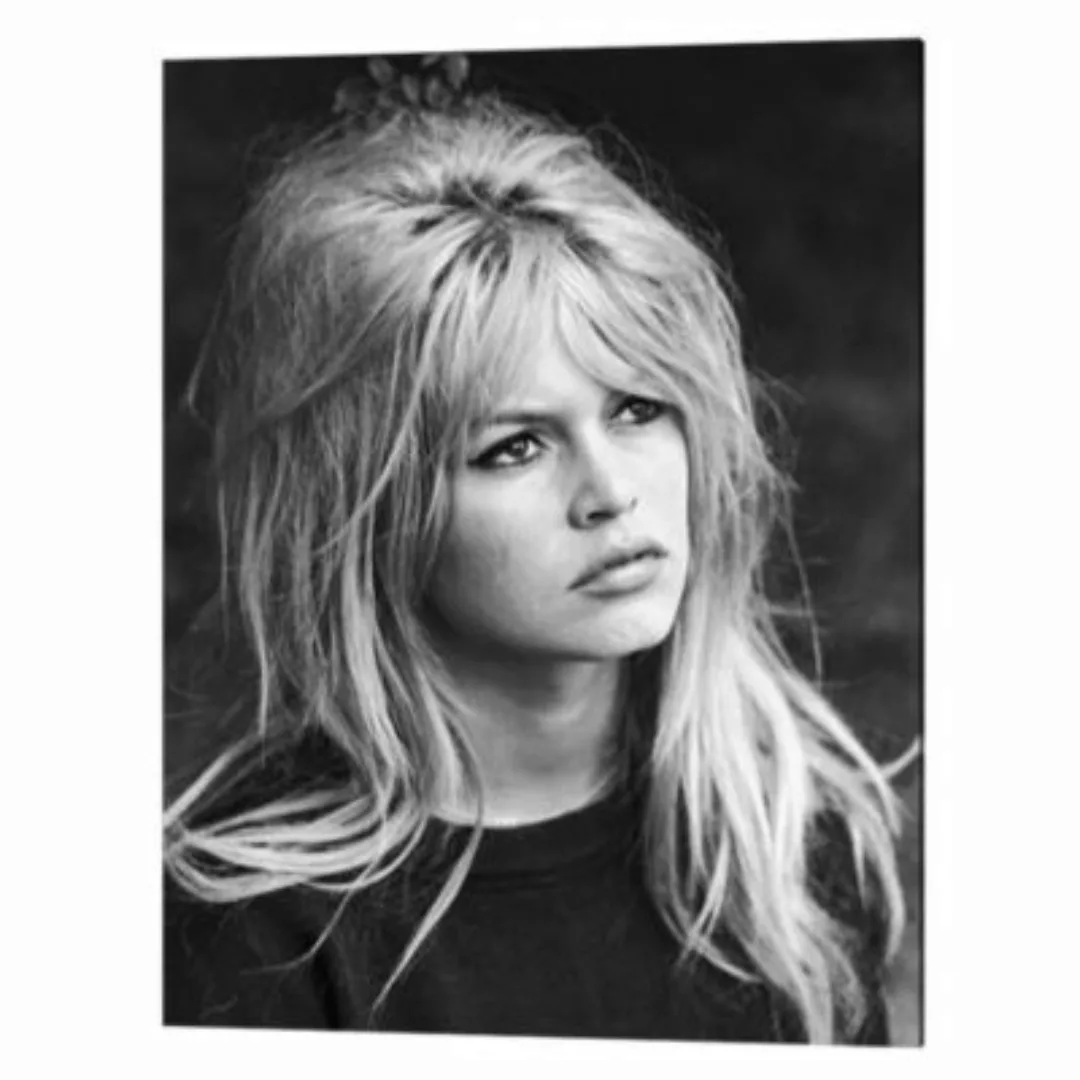 Any Image Wandbild Brigitte Bardot grau Gr. 60 x 80 günstig online kaufen