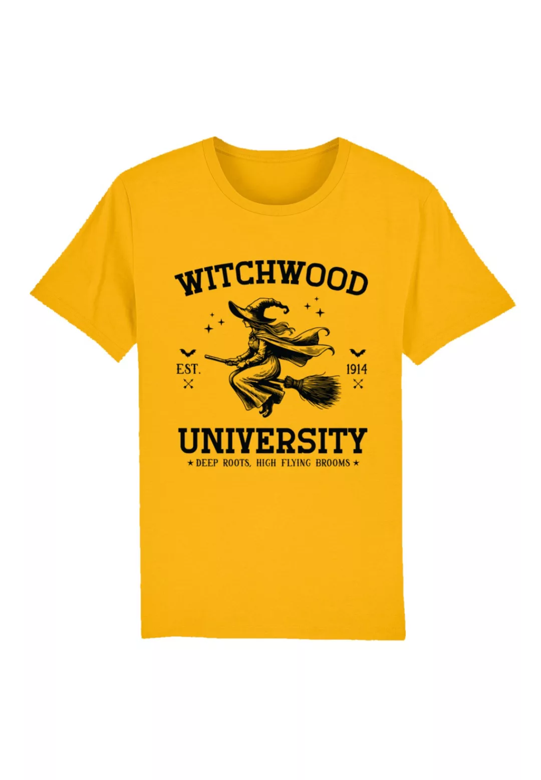 F4NT4STIC T-Shirt "Halloween University witchwood", Premium Qualität, Unise günstig online kaufen