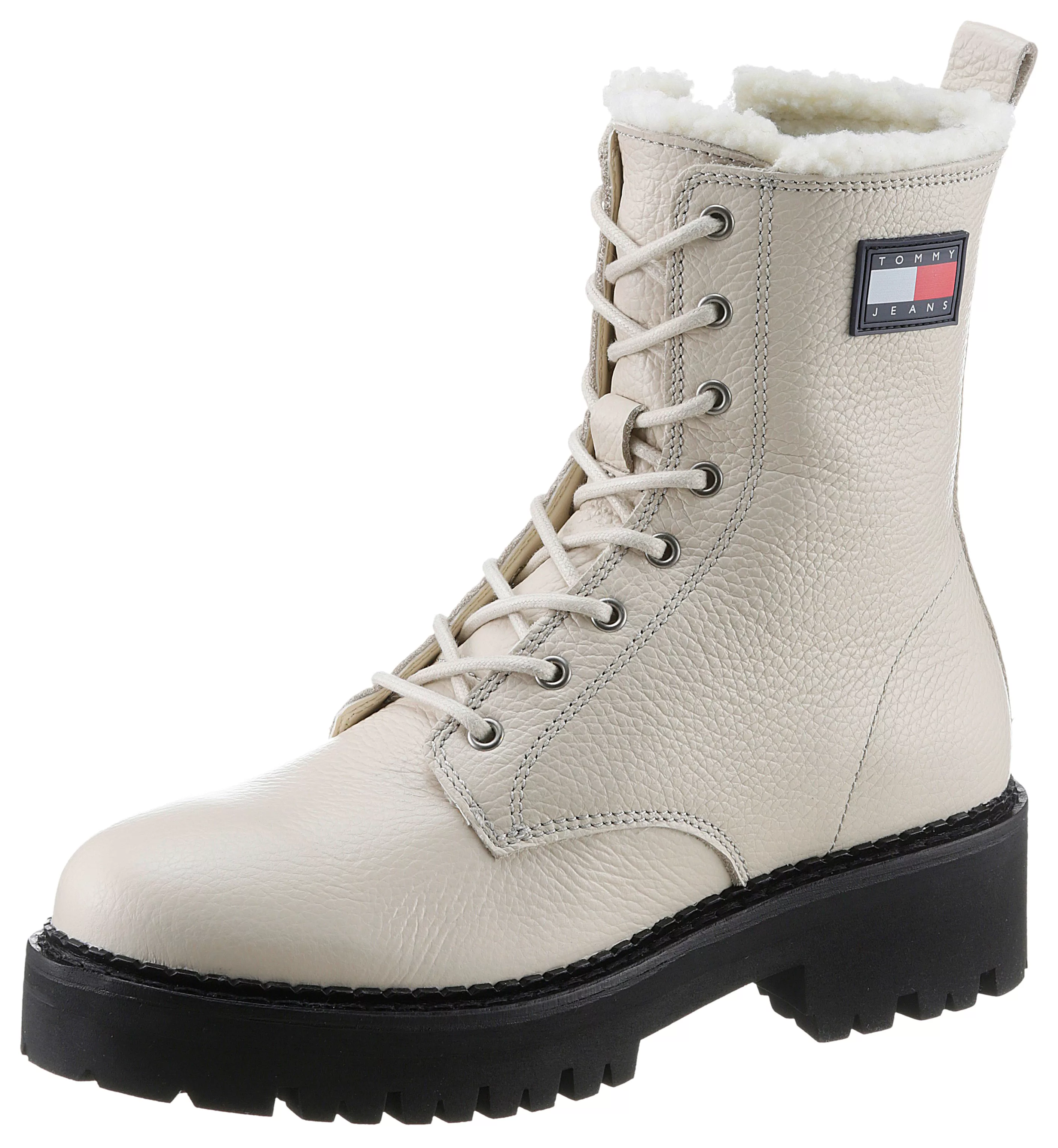 Tommy Jeans  Damenstiefel TJW URBAN BOOT TUMBLED LTR WL günstig online kaufen