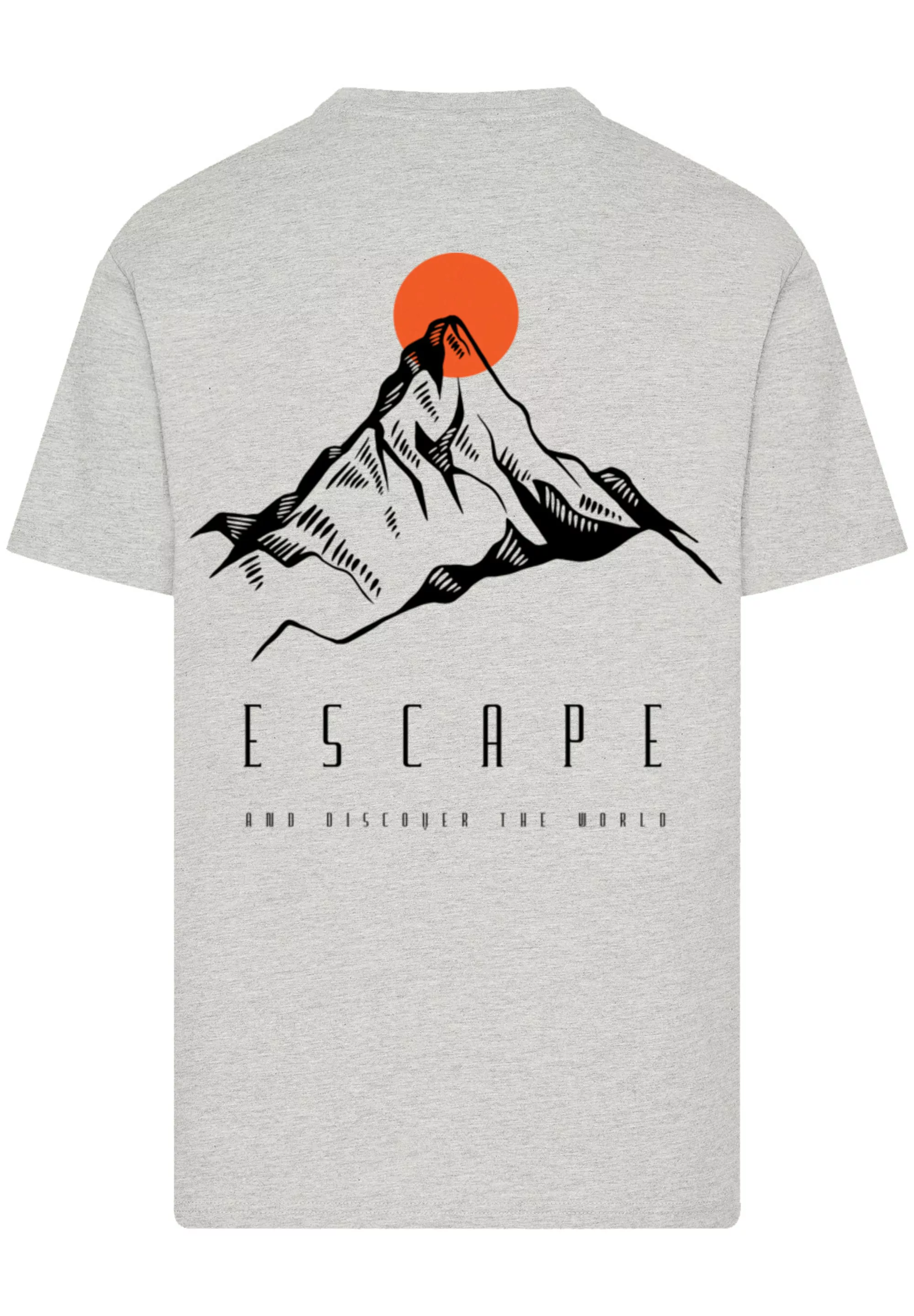 F4NT4STIC T-Shirt "Escape Discover the World Mountain", Premium Qualität, E günstig online kaufen