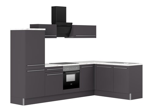 KOCHSTATION Küche »KS-Bern2«, Stellmaße 295 x 175 cm, wahlweise mit E-Gerät günstig online kaufen