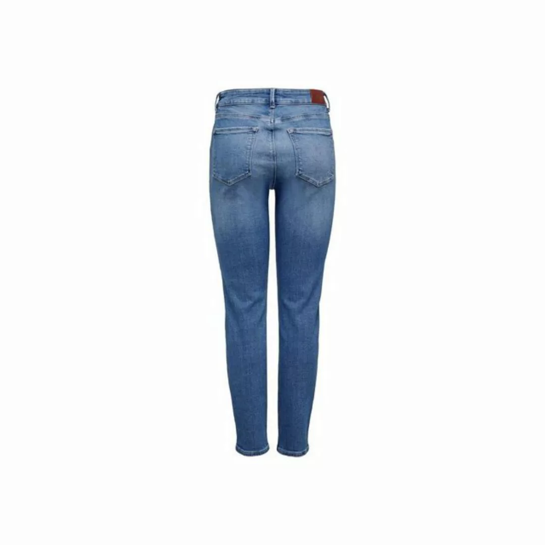 Only Damen Jeans ONLEMILY STRETCH - Straight Fit - Blau - Medium Blue Denim günstig online kaufen