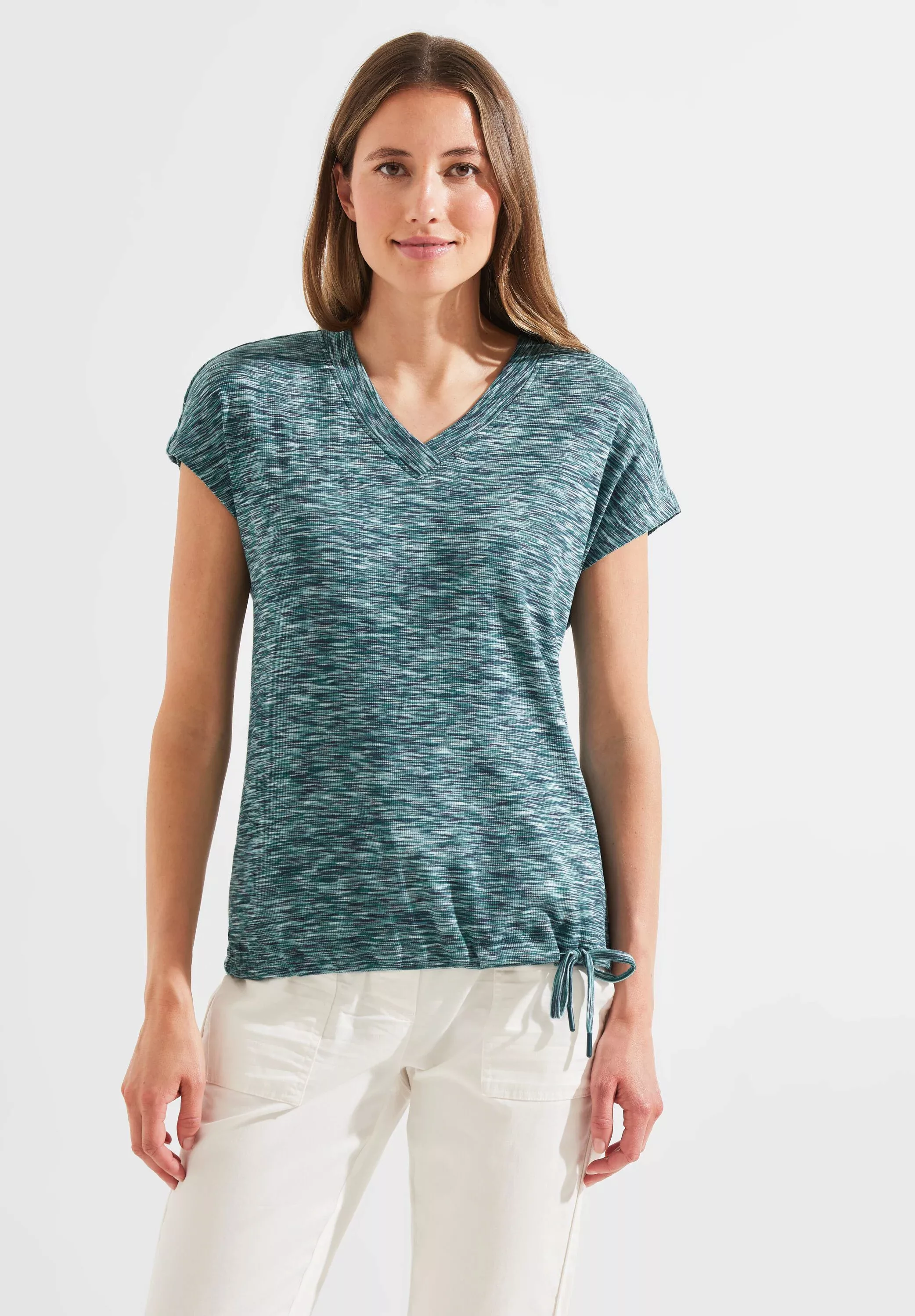 Cecil T-Shirt, in Melange Optik günstig online kaufen