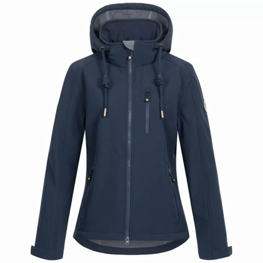 DEPROC Active Softshelljacke PEAK CREEK WOMEN mit abnehmbarer Kapuze günstig online kaufen