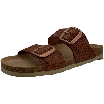 Natural Sense  Clogs Pantoletten Tieffußbett COGNAC 1094456 günstig online kaufen