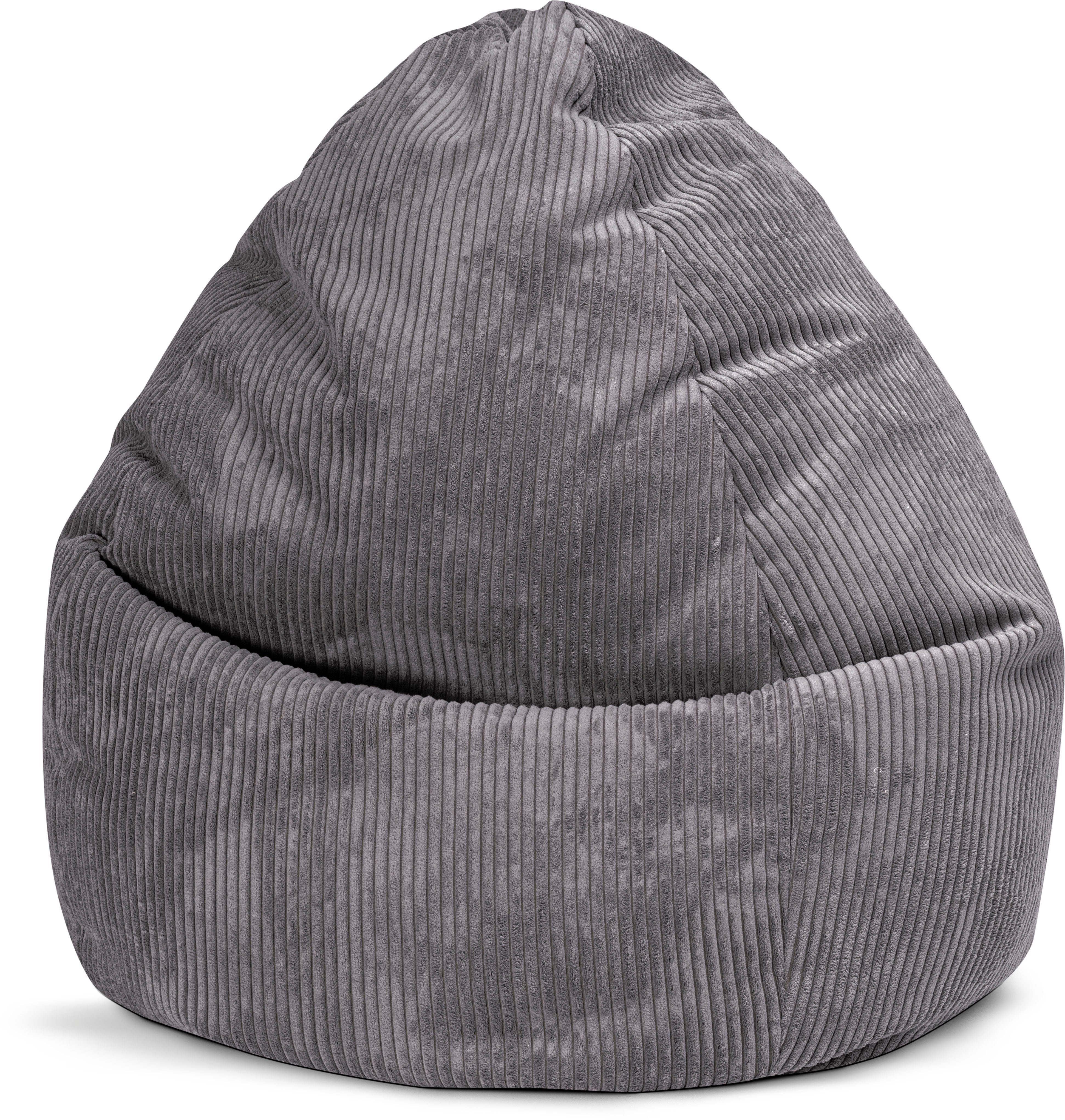 Sitting Point Sitzsack BeanBag Shara 300 l Anthrazit günstig online kaufen
