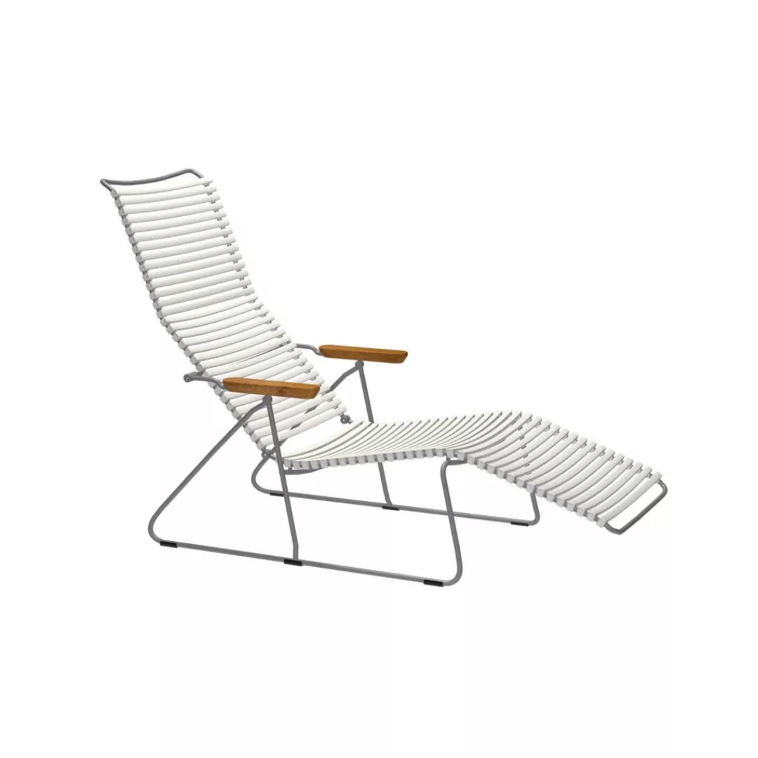 Liege Click Sunlounger Outdoor weiß günstig online kaufen