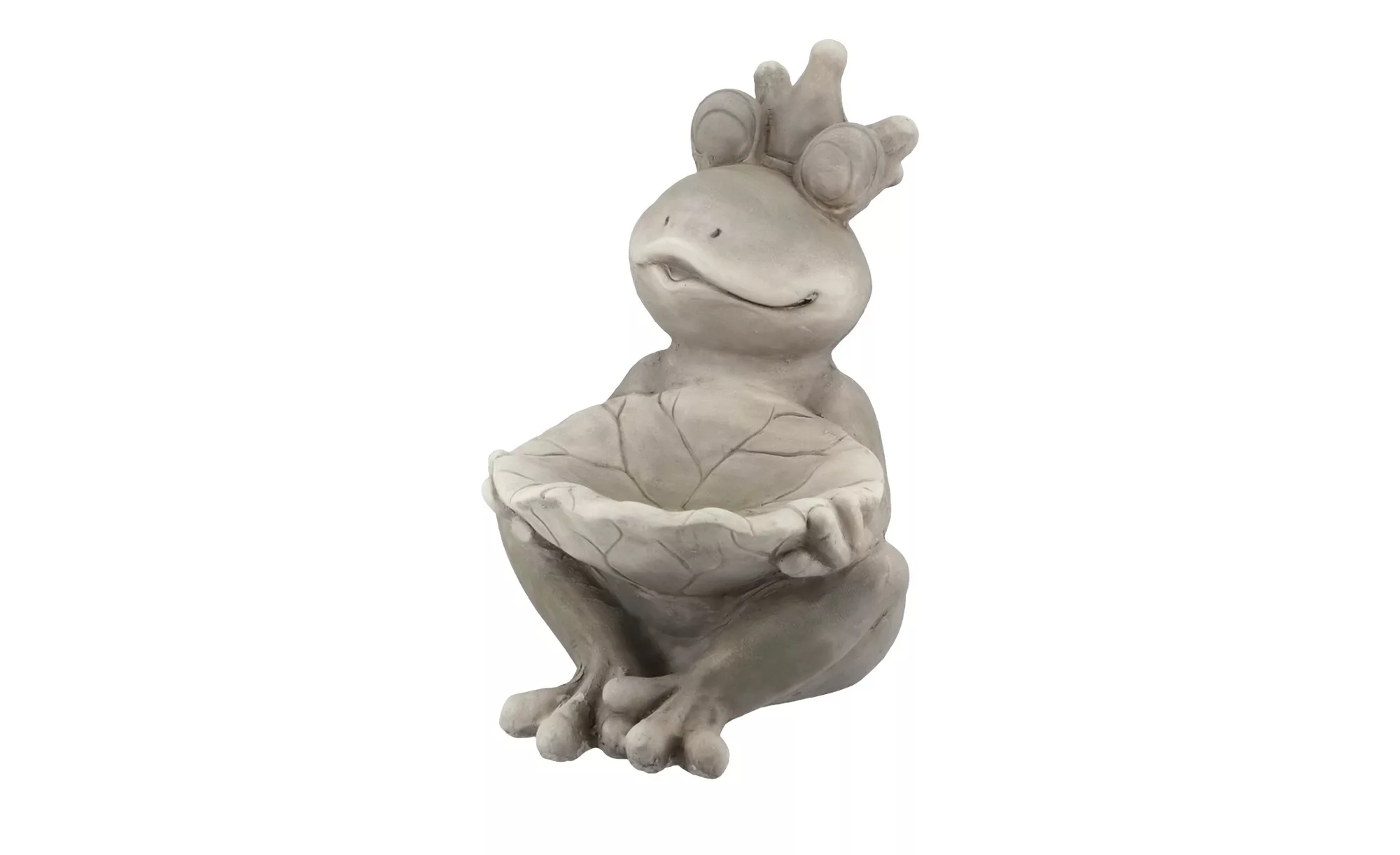 Deko Figur Frosch - grau - Magnesia - 29 cm - 39 cm - 27 cm - Dekoration > günstig online kaufen