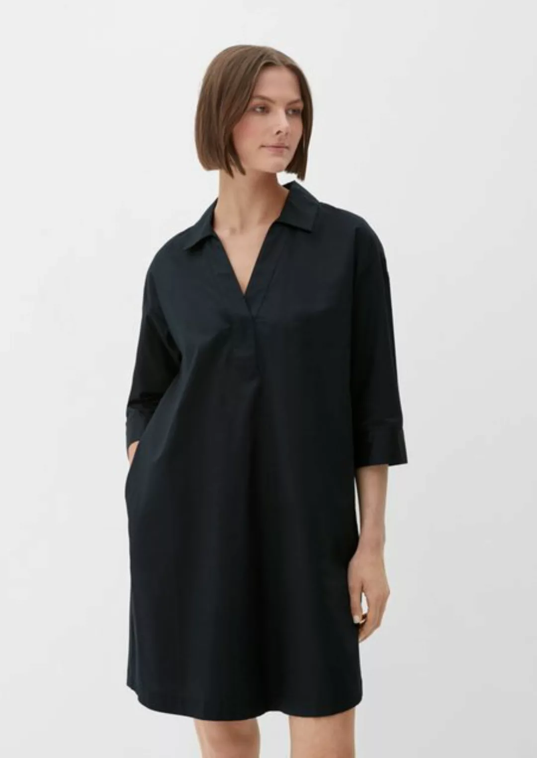s.Oliver BLACK LABEL Minikleid Kleid mit Polokragen günstig online kaufen