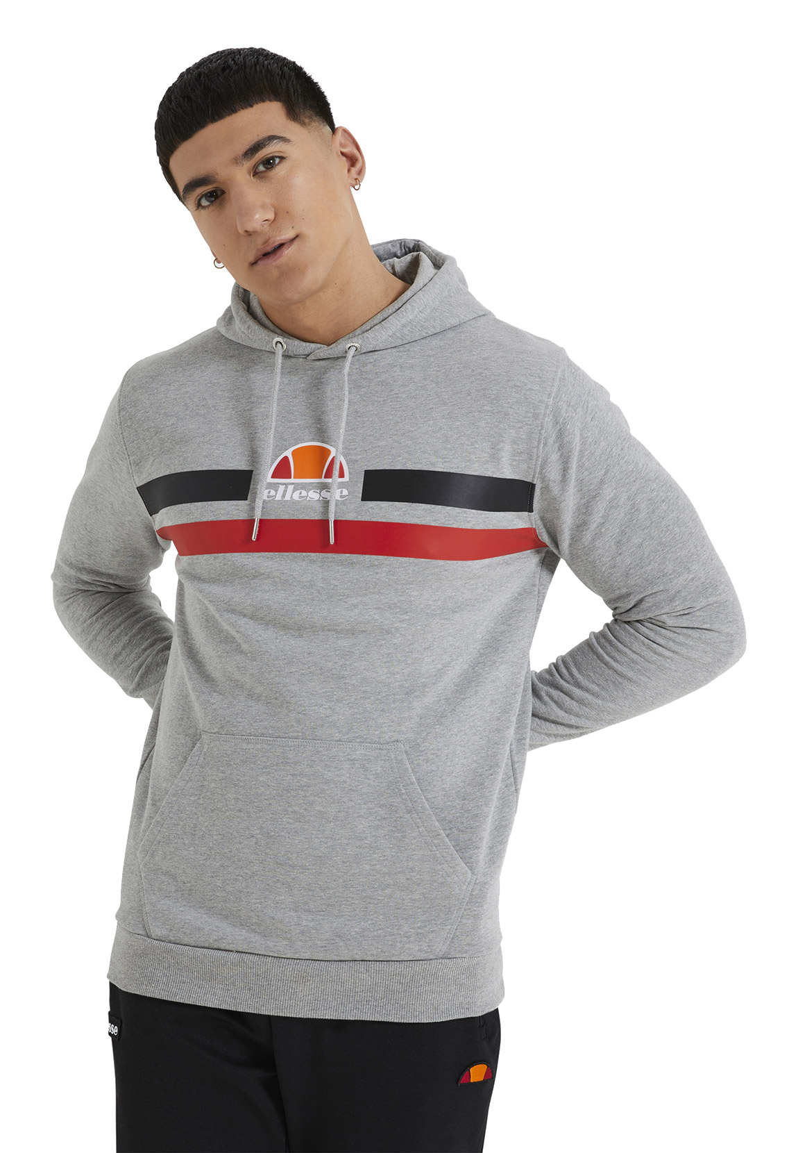 Ellesse Herren Hoody ALRONI OH HOODY Grey Marl Grau günstig online kaufen