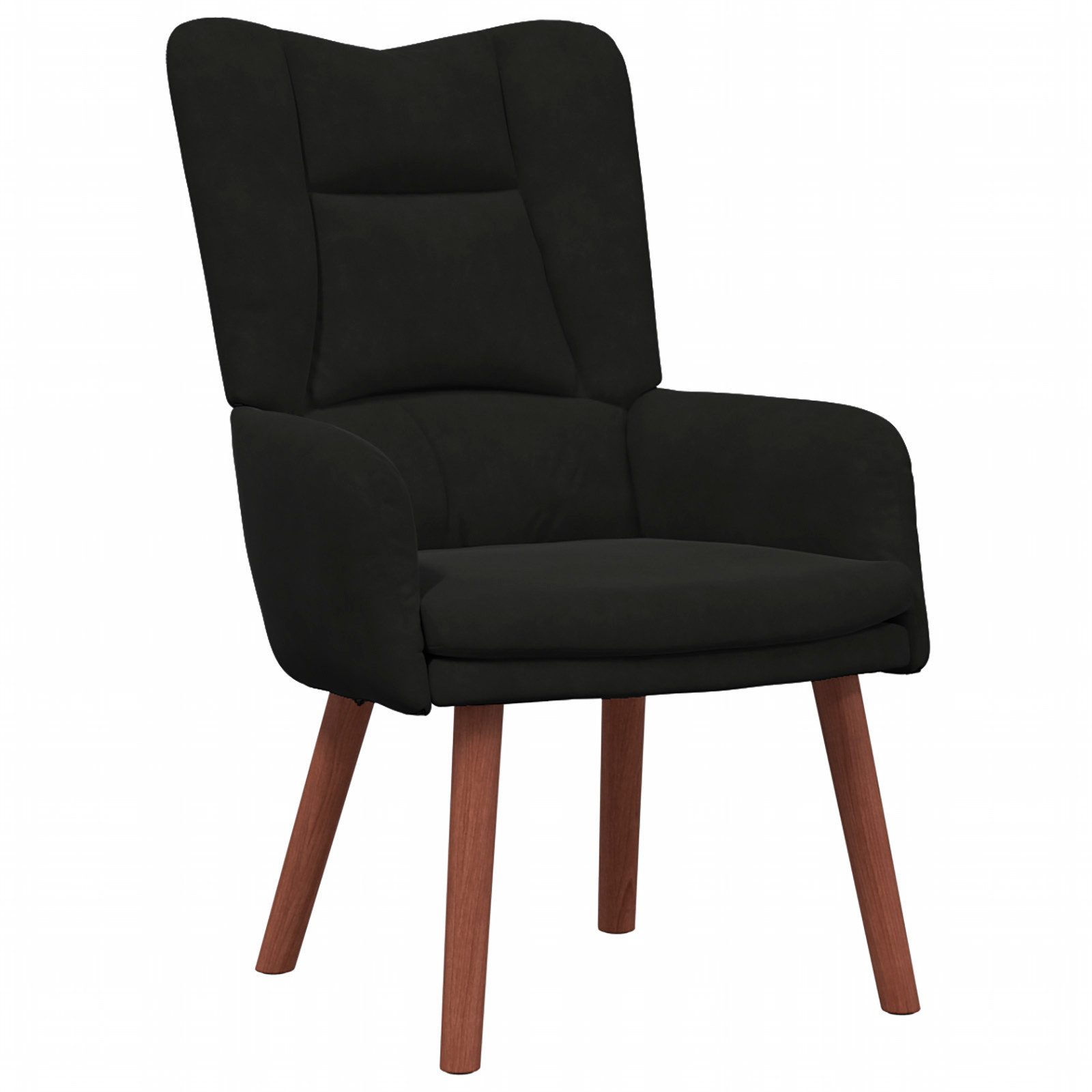 vidaXL Sessel Relaxsessel Schwarz Samt (1-St) günstig online kaufen