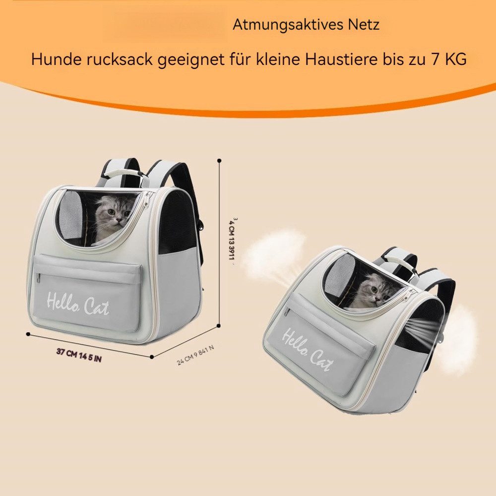 PFCTART Freizeitrucksack Faltbare Haustiertragetasche Hunde-Rucksack (Geeig günstig online kaufen