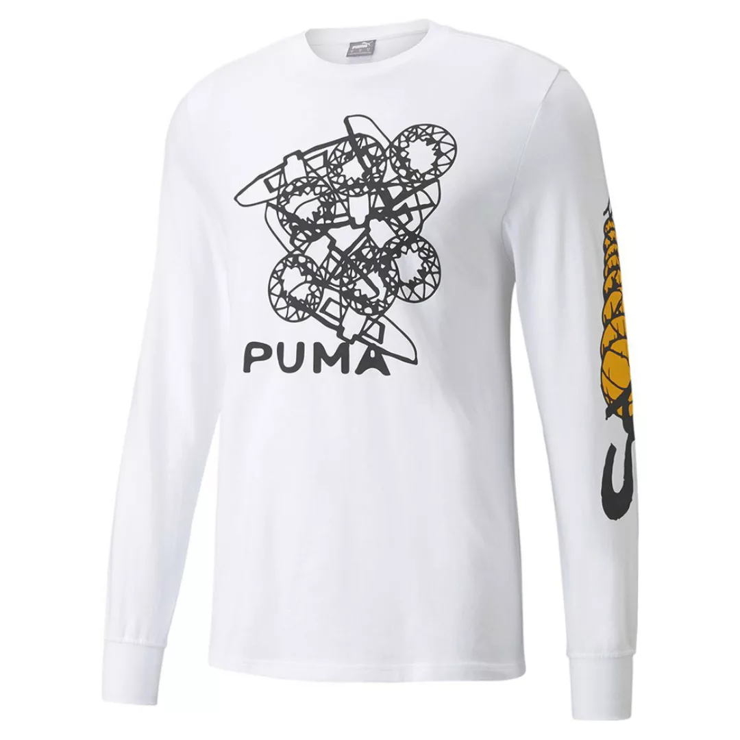 Puma Select 4th Quarter Kurzärmeliges T-shirt S Puma White günstig online kaufen