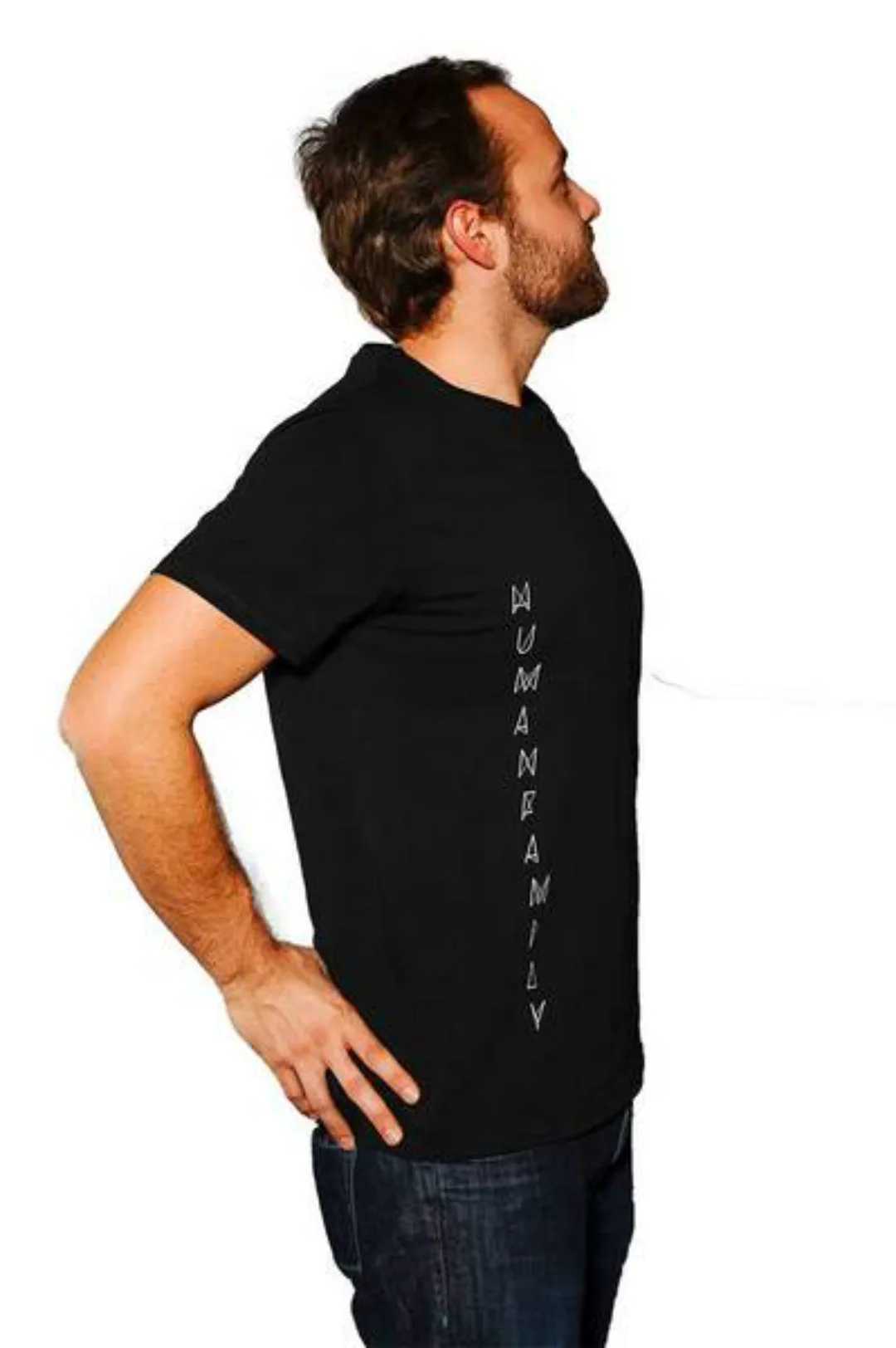 Dickeres Bio Shirt Von Human Family "Join Vertikal" günstig online kaufen