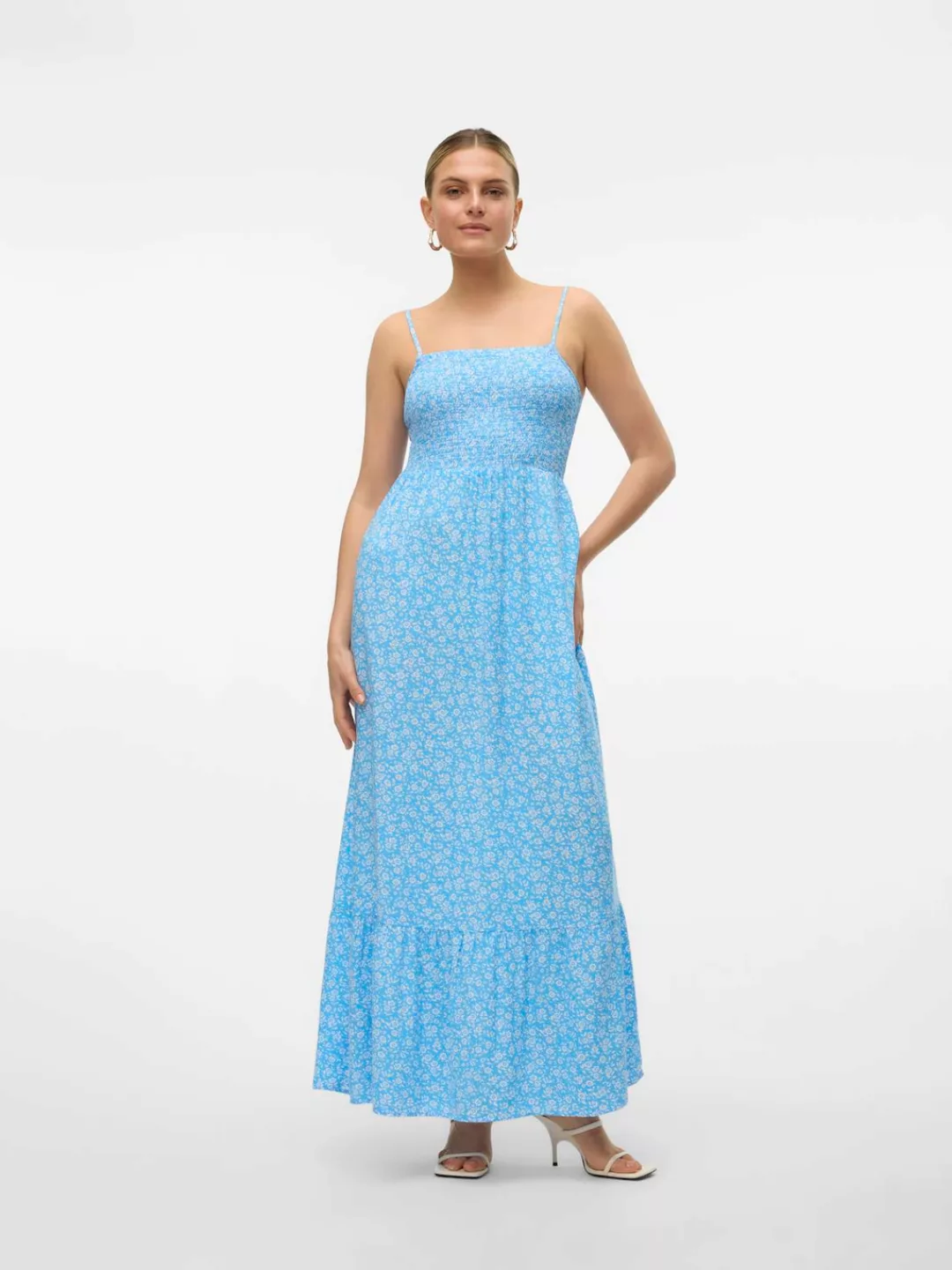 Vero Moda Maxikleid VMEASY JOY SINGLET SMOCK DRESS WVN GA günstig online kaufen