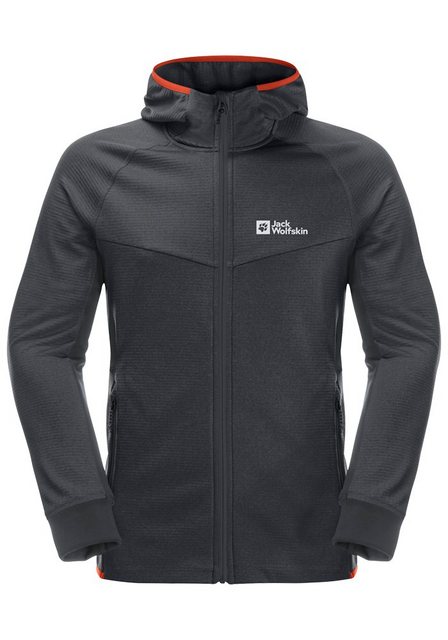 Jack Wolfskin Fleecejacke "HYDRO GRID HOODED FZ M", mit Kapuze günstig online kaufen