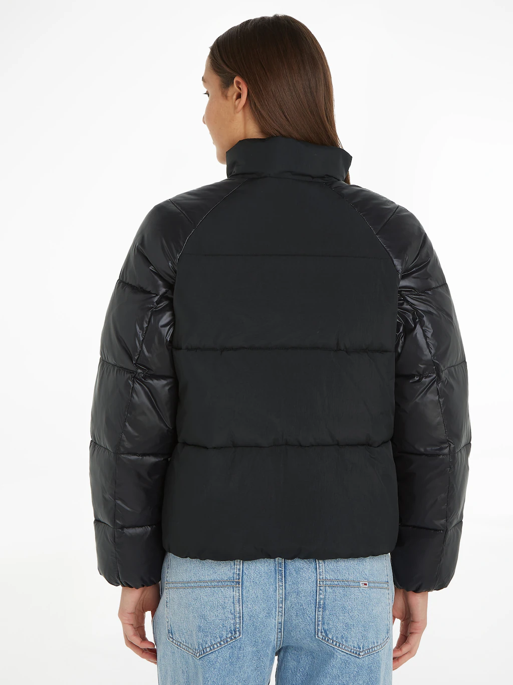 Tommy Jeans Steppjacke "TJW TONAL BLOCKING PUFFER", mit Tommy Jeans Markenl günstig online kaufen