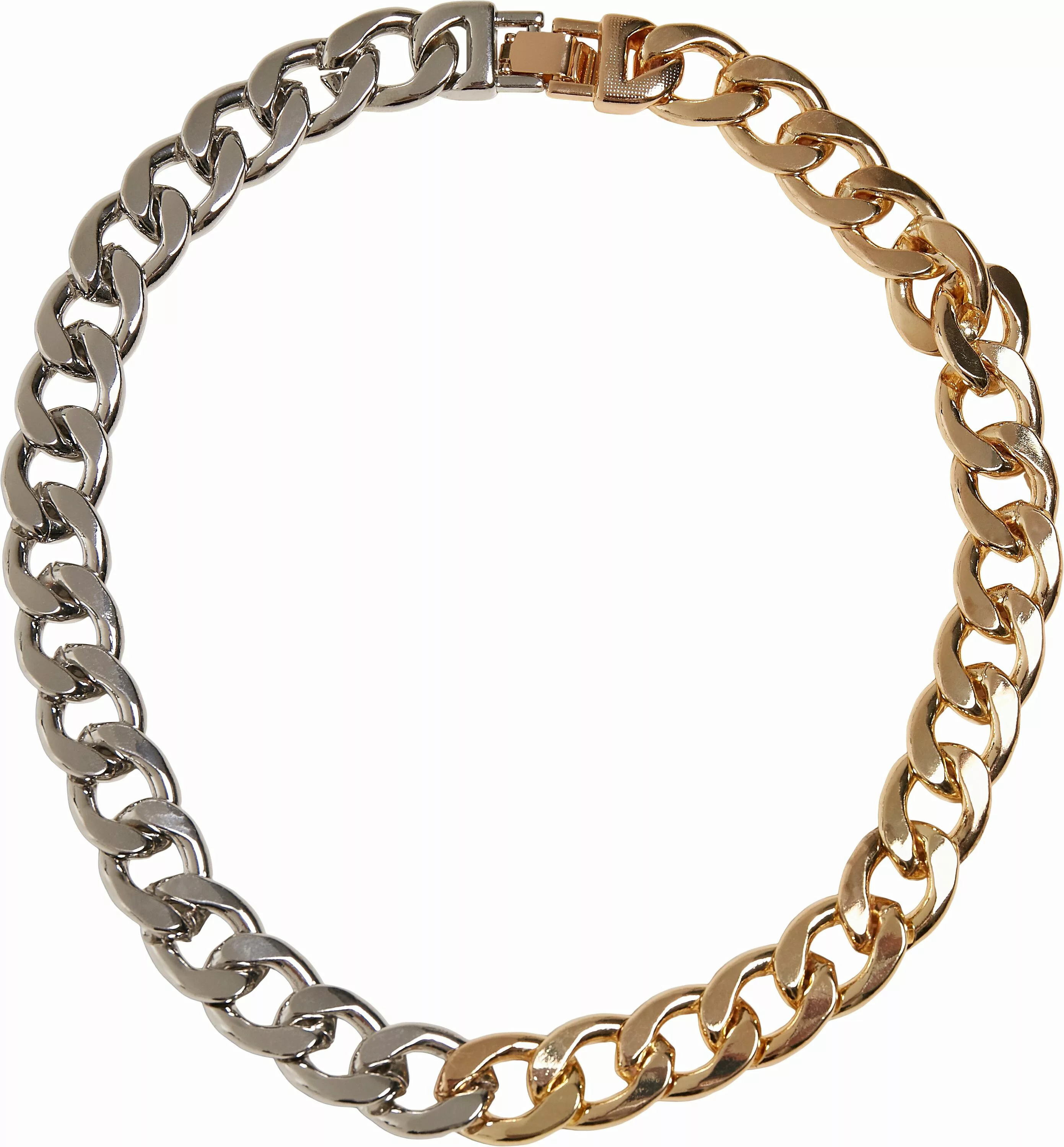 URBAN CLASSICS Edelstahlkette "Accessoires Heavy Two-Tone Necklace" günstig online kaufen