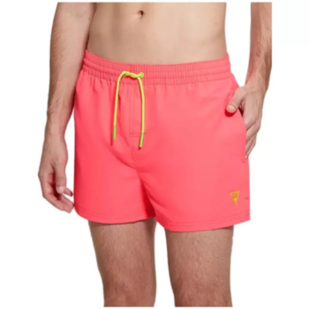 Guess  Badeshorts neon patch günstig online kaufen