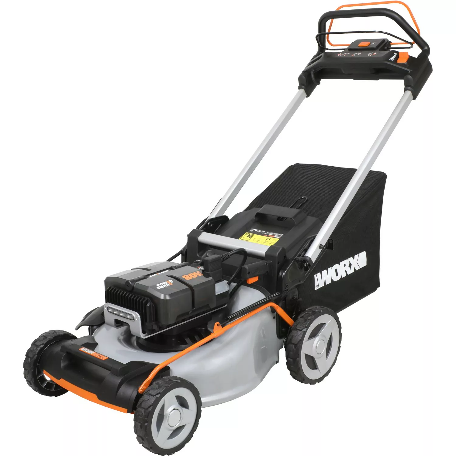 Worx Akku-Rasenmäher WG761E 51 cm 80 V günstig online kaufen