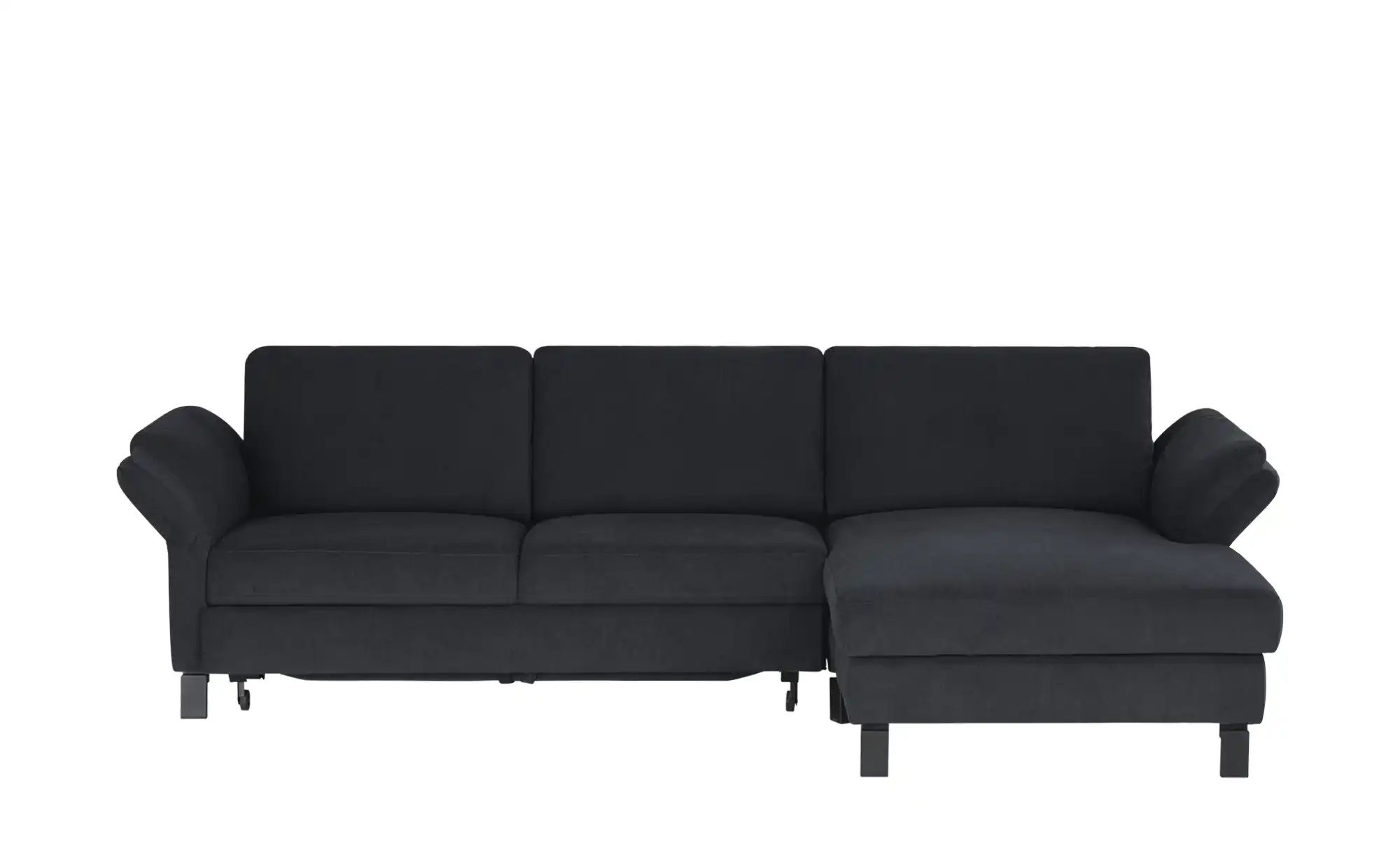 Ecksofa  Medium ¦ schwarz ¦ Maße (cm): B: 250 H: 78 T: 162 Polstermöbel > S günstig online kaufen