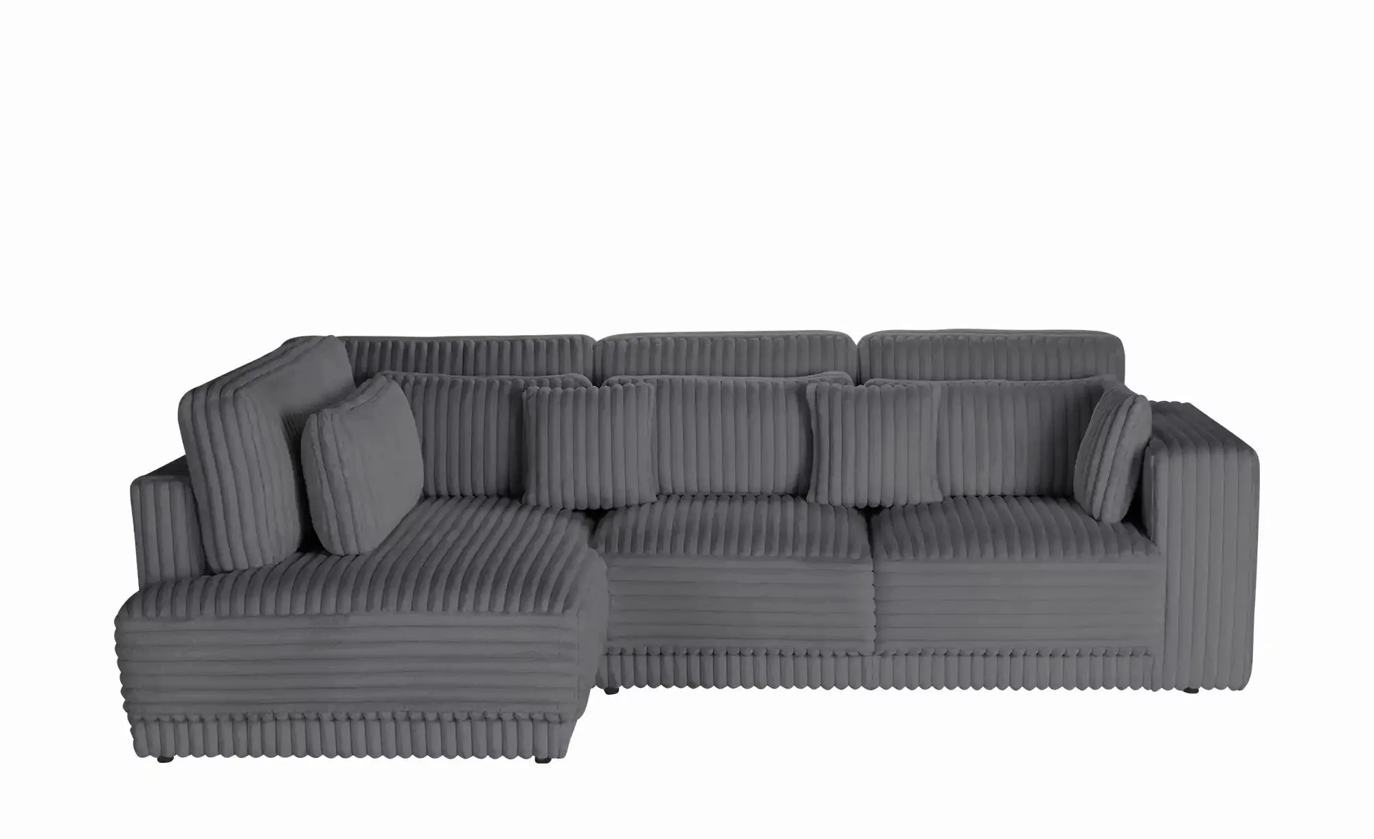 switch Ecksofa  in modernem Breitcord Torrino ¦ grau ¦ Maße (cm): B: 300 H: günstig online kaufen