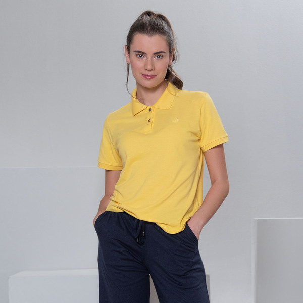 LIVING CRAFTS Poloshirt Living Crafts Damen Poloshirt Morena Bio-Baumwolle/ günstig online kaufen
