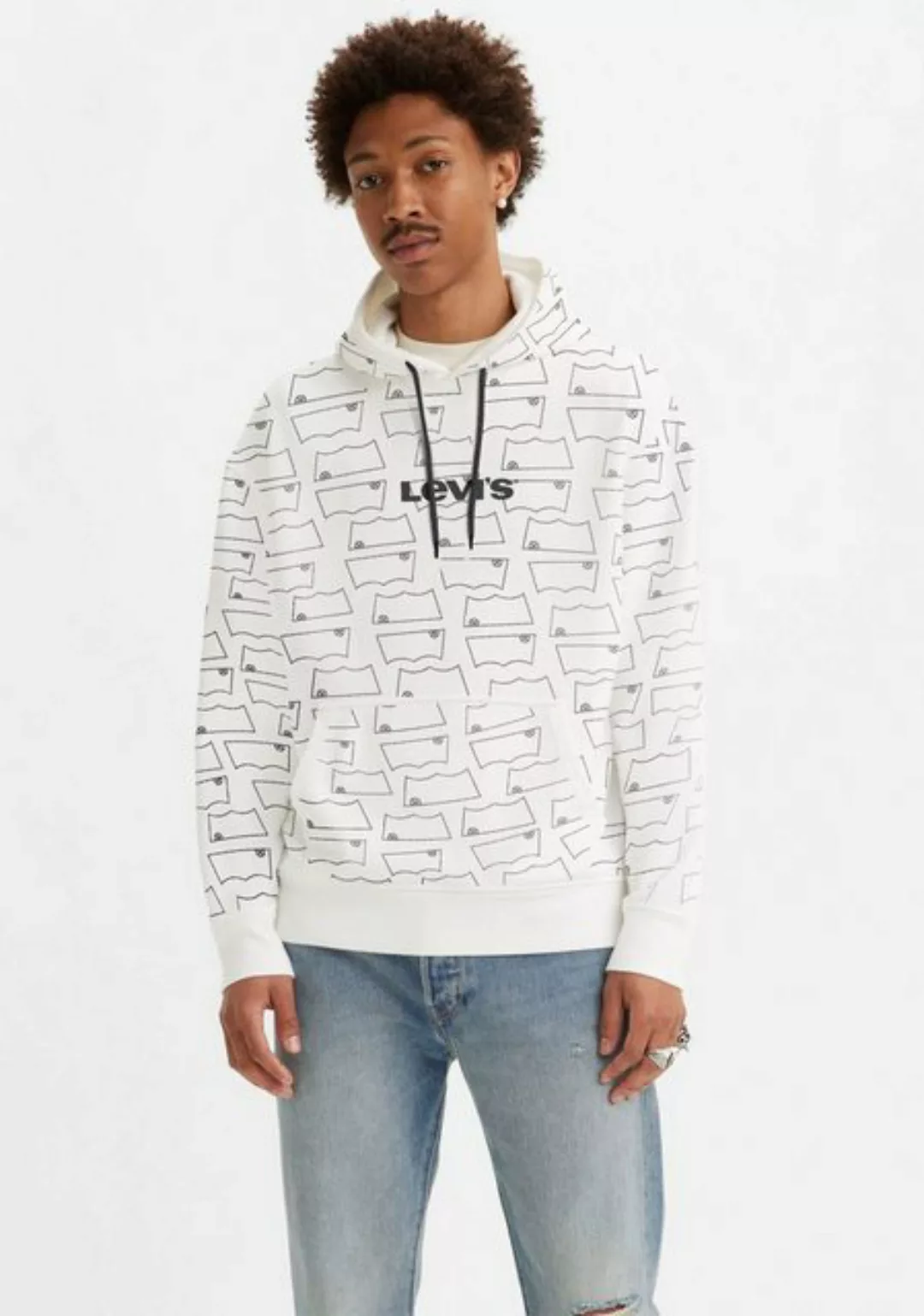 Levi's® Hoodie RELAXED GRAPHIC mit Alloverprint günstig online kaufen