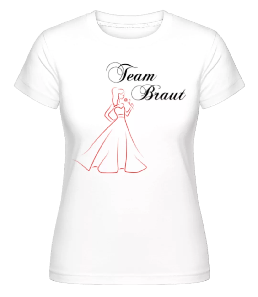 Team Braut Icon Rot · Shirtinator Frauen T-Shirt günstig online kaufen